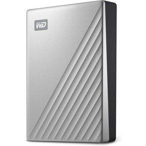 WD 5Tb My Passport 울트라 블루 휴대용 외장 하드 드라이브 USBC WDBFTM0050BBLWESN Renewed