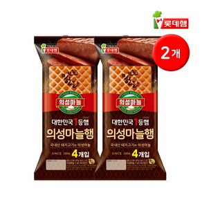 롯데 의성마늘햄 440g, 2개