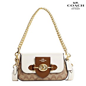 코치 브리 컬러블록 시그니처 숄더 CM064 Brie Shoulder Bag [미국LA]