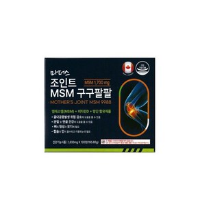 마더스 조인트 MSM 구구팔팔 (120정/60일분), 120정, 1개