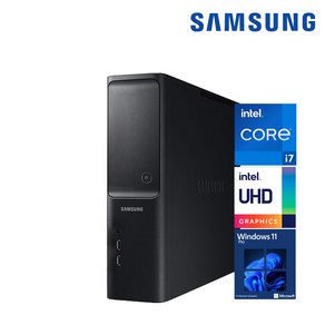 삼성 컴퓨터 i7-8700 S8A 정품 윈도우11 Po 설치 탑재 사무용 데스크탑 슬림 PC 본체, 기본스펙 RAM32GB+SSD 1TBGB변경, i7-8700+8GB+512GB Win11, 블랙, 1TB, 32GB, WIN11 Po