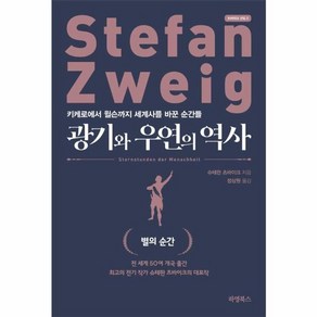 웅진북센 광기와 우연의 역사 키케로에서 윌슨까지 세계사를 바꾼 순간들 - 츠바이크 선집 2, 상품명, One colo  One Size