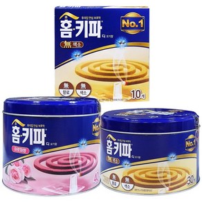 홈키파 무색소 모기향 무향 아로마향 10p 30p 40p, 홈키파 무색소 모기향 10p x 5개