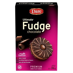 Dae Ultimate Fudge 초콜릿 크림 쿠키 290g/10.2온스 캐나다산 수입), Dae Ultimate Fudge 초콜릿 크림 쿠키,