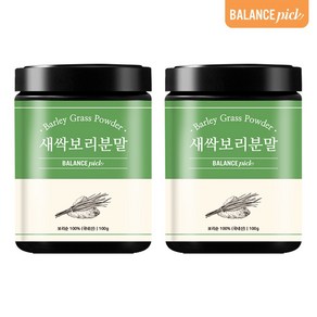 밸런스픽 새싹보리분말 가루 국내산 100g, 2개