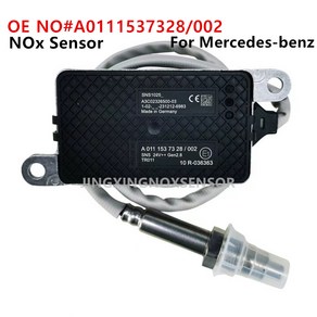 메르세데스 벤츠 트럭용 질소 산소 NOX 센서 24V A0111537328 정품 신제품, 01 01 A0111537328