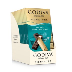 GODIVA 고디바 시그니처 씨솔트 다크 초콜릿 90g 베트남, 1개