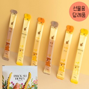 루라영 꿀스틱 천연 벌꿀 일회용 토종꿀 지리산, 아카시아꿀, 100개, 10ml