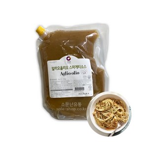 청정원 알리오올리오 스파게티소스 2kg(냉장제품)(파스타소스), 2kg, 1개