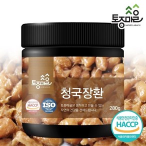 토종마을 [토종마을]HACCP인증 국산 청국장환 280g, 1개