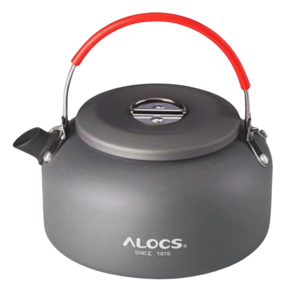 ALOCS 캠핑주전자 알루미늄 접이식 커피포트 1개, 0.8L