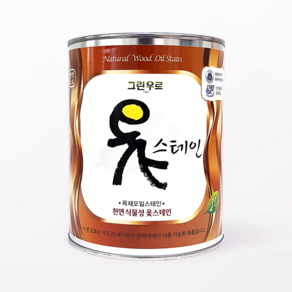 옻스테인 1L 4L, 흑단, 1개