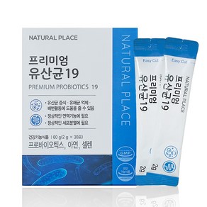 네추럴플레이스 프리미엄유산균19, 5박스, 60g