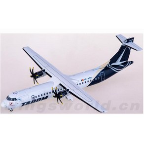 비행기다이캐스트 프라모델 전시용 전투기모형 다이캐스트 체중계 JC 윙 ATR-72-600 YR-ATM 합금 항공기 모, 01 A, 1개