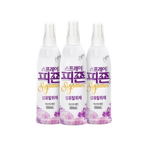 스프레이 피죤 섬유탈취제 강력탈취 시그니처 플라워페스티벌 200ml X 3개