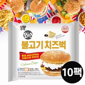 대신 빅불고기치즈벅 180g, 10개