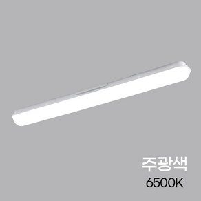 LED 일자등 십자등 30W 60W BHG 주방 사무실 공장 창고 형광등 등기구, LED 일자등 30W 주광색(하얀빛)