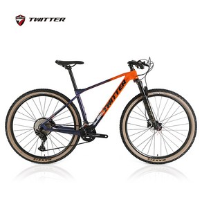 트위터자전거 PREDATOR XT8100 24단 풀카본 변색도장 27.5인치 85%박스배송, 15cm, 카멜실버, 1개