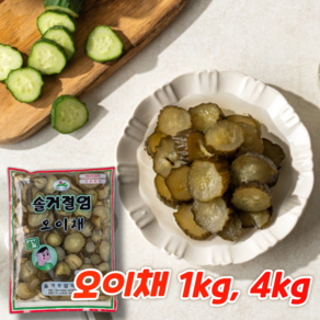 솔거식품 오이채 장아찌, 1개, 4kg