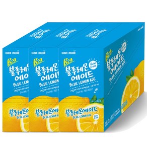 [카페모어] 빅 블루레몬에이드 (340ml 3카톤) 블루 스카이톤의 시원한 컨셉에이드 !!, 24개, 340ml