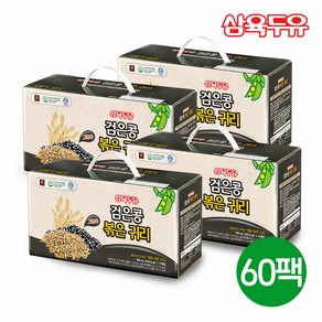 [삼육두유] 검은콩볶은귀리두유 190ml x 60팩, 60개, 60개