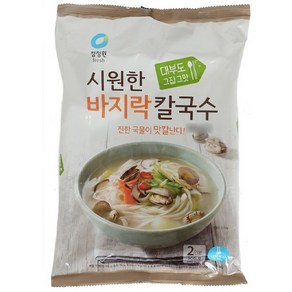 청정원 시원한 바지락 칼국수 366G 1개 (신선식품)