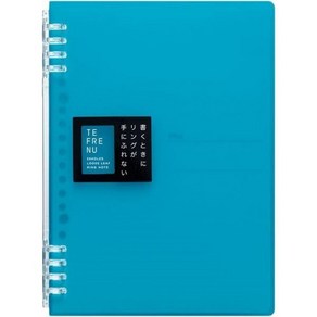 킹짐링노트 테프레누 연청, Ring Notebook, A5, blue (pale)