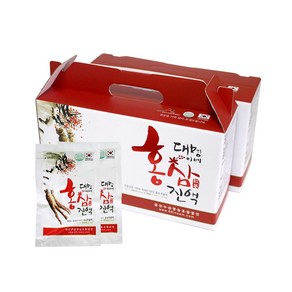 대명이네 홍삼진액, 30포, 2.4L, 2개