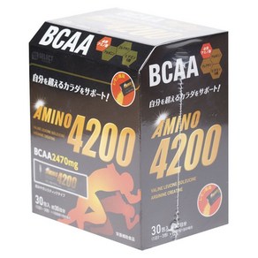 에스셀렉트 아미노 4200 BCAA 2470mg 레몬맛 파우더 30개입, 1개, 5g