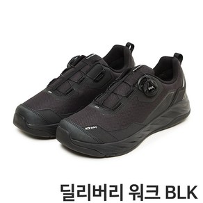 K2 딜리버리 워크 BLK 선심X 경량 드라이빙 워킹화 논슬립 보아 다이얼