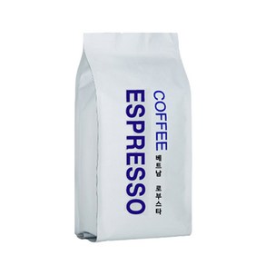 커피에스프레소 베트남 로부스타 원두커피, 500g, 홀빈(분쇄안함), 1개