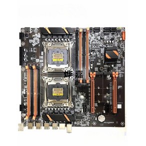 X99 X79 호환 듀얼 메인보드 2011핀 CPU 서버DDR3/4 E5 2678v3 2680V4, X99D3T 대형 보드 B85 칩 DDR3 4슬롯