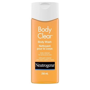 (캐나다 직송) 뉴트로지나 바디 클리어 바디 워시 250mL Neutrogena Body Clear Acne Body Wash