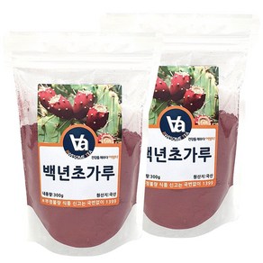 국산 백년초 가루 분말 (손바닥선인장) 300g