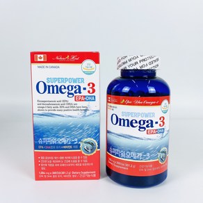 슈퍼파워오메가-3 EPA DHA - SUPERPOWER OMEGA-3 EPA DHA, 1개, 300정