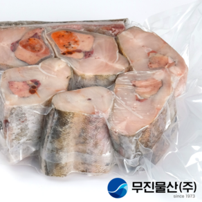 [무진물산] 동태 4마리 대 2.1kg 토막 찌개 고니 알 탕 재료 (냉동), 대구곤 450g, 1세트