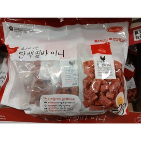 바우와우 애견용 단백질바 100g X 10개입 베이컨맛 애견 간식, 1kg, 1개, 닭