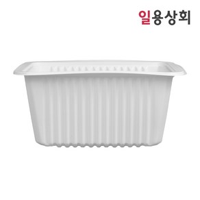 [ILYONG] 실링용기 JH 19149 1호 1350ml 200개 백색, 1개