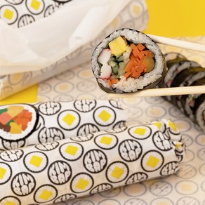 나우스팩 김밥 로고 코팅랩지 (100장1000장) - 300x300, 김밥 로고 코팅랩지 100장, 1개