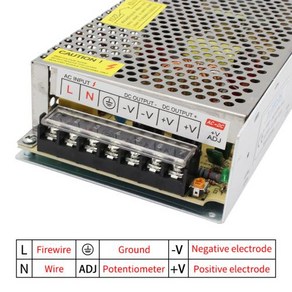 SMPS 변압기 스위칭 전원 공급 장치 LED 스트립 AC 어댑터 AC 220V DC 12V 18V 24V 36V 48V 12V 2A 3A 5A 10A 15A 20A 30A 60A