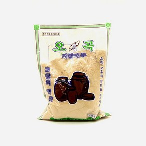 오곡 전통 재래식 주방 가게 업소용 고추장 막장용 매주 메주 콩 가루 개량 분말 1kg, 1