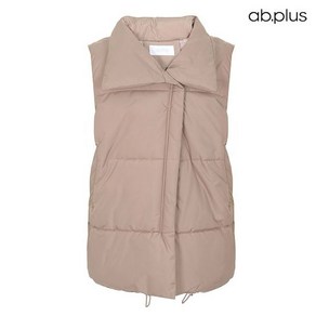 Ab.plus [ab.plus] 카라 포켓 집업 스트링 패딩 베스트 (LSY3MV81A)733514