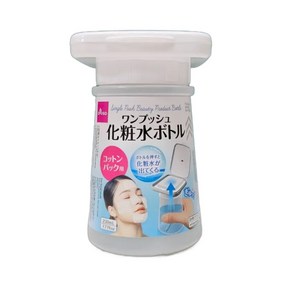 다이소 토너팩 용기 푸시병 화장솜 일본 DAISO, 1개, 토너공병