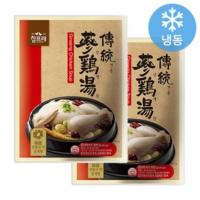 참프레 전통삼계탕(냉동), 2개, 800g