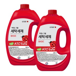 아임그램 액체 세탁세제 일반용 2.5L 2개