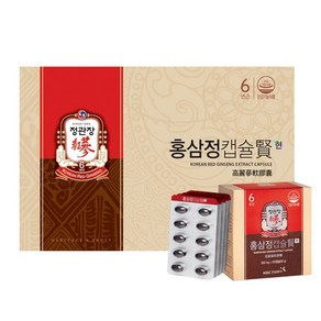 정관장 홍삼정 캡슐현 500mg x 100캡슐 x 2 선물세트, 200정, 1개