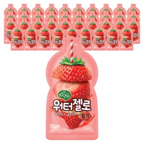 자연은 워터젤로 딸기 100ml 40개