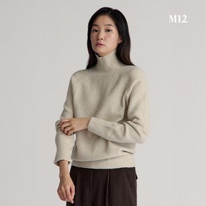 [온플] M12 24FW 여성 울블렌디드 물리네 풀오버 3종