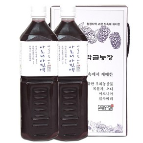 아로니아진액 원액 즙 1L [고창동막골농장]