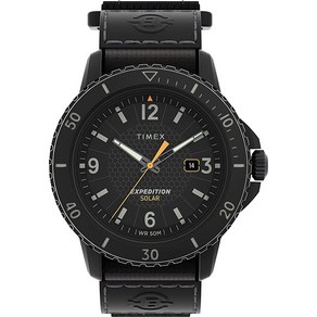 Timex 남성용 익스페디션 태양열 패브릭 손목시계 TW2U30300